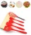 Heat Resistant Silicone Spatulas Set - Rubber Spatula Kitchen Utensils Non-Stick for Cooking, Baking and Mixing