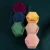 Import Hexagon Wedding Velour Velvet Jewelry Double Ring Box Packaging from China