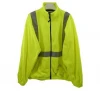 Hi Vis Safety Uniform Workwear OEM Fleece Jacket With Reflective Stripes