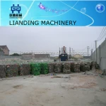 High capacity plastic scrap baler / pet bottle hydraulic baling machine