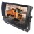 Import High definition desktop 9 inch car display 2ch 1024*600 screen car lcd reverse rear view camera monitor with 2 AV input for bus from China