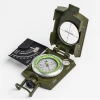 High-end American compass compass with scale / level / / slope meter / luminous / magnifying glass