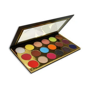 High pigment private label makeup 18 colors eyeshadow palette