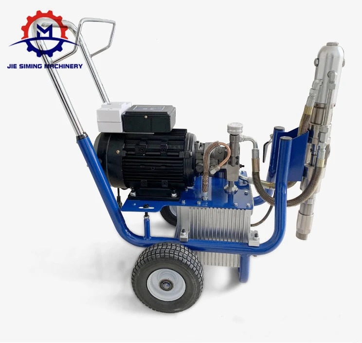 High power putty spraying machine with 4000w/5000w/5500w/6000w high power motor