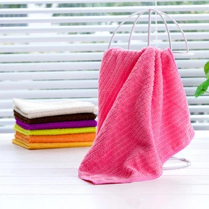  High quality 100% polyester Absorbent Extra Soft microfiber fabric  kitchen/bath towel