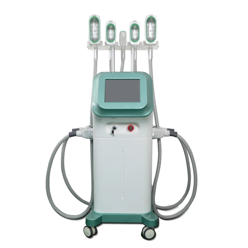 High Quality 5 Cryolipolysis Handles 360 Degree Cryotherapy Lipolaser Body Slimming Machine Beauty Equipment