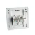 Import High Quality 86mm 2port RJ45 8P8C Network Face Plate without Keystone Jack from China