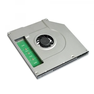 High quality 9.5mm Hard Disk Driver Caddy Hdd Enclosure with a Cooling Fan