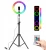 Import High Quality Adjustable RGB Led Selfie Ring Light with Tripod Stand and Phone Holder from China
