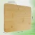 Import high quality bamboo bread board, breakfast serving board, cutting board with engraving from China