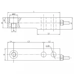 High Quality Corrosion-Resistance Strain Gauge Weight Sensor 10 Ton Load Cell