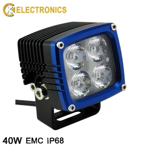 high quality factory price boat accessories 6063 aluminum DC24V 4x4 off road suv atv truck led work light