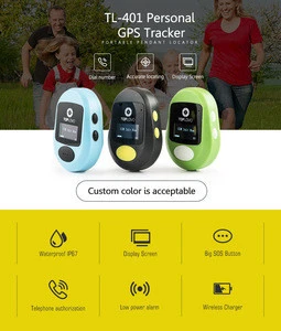 High quality GSM+GPS+LBS SOS 3g/4g kids gps tracker