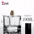 Import High Quality 100ml Glass Refillable Perfume Bottle Square Clear Glass Spray Bottle Manufacturer from China