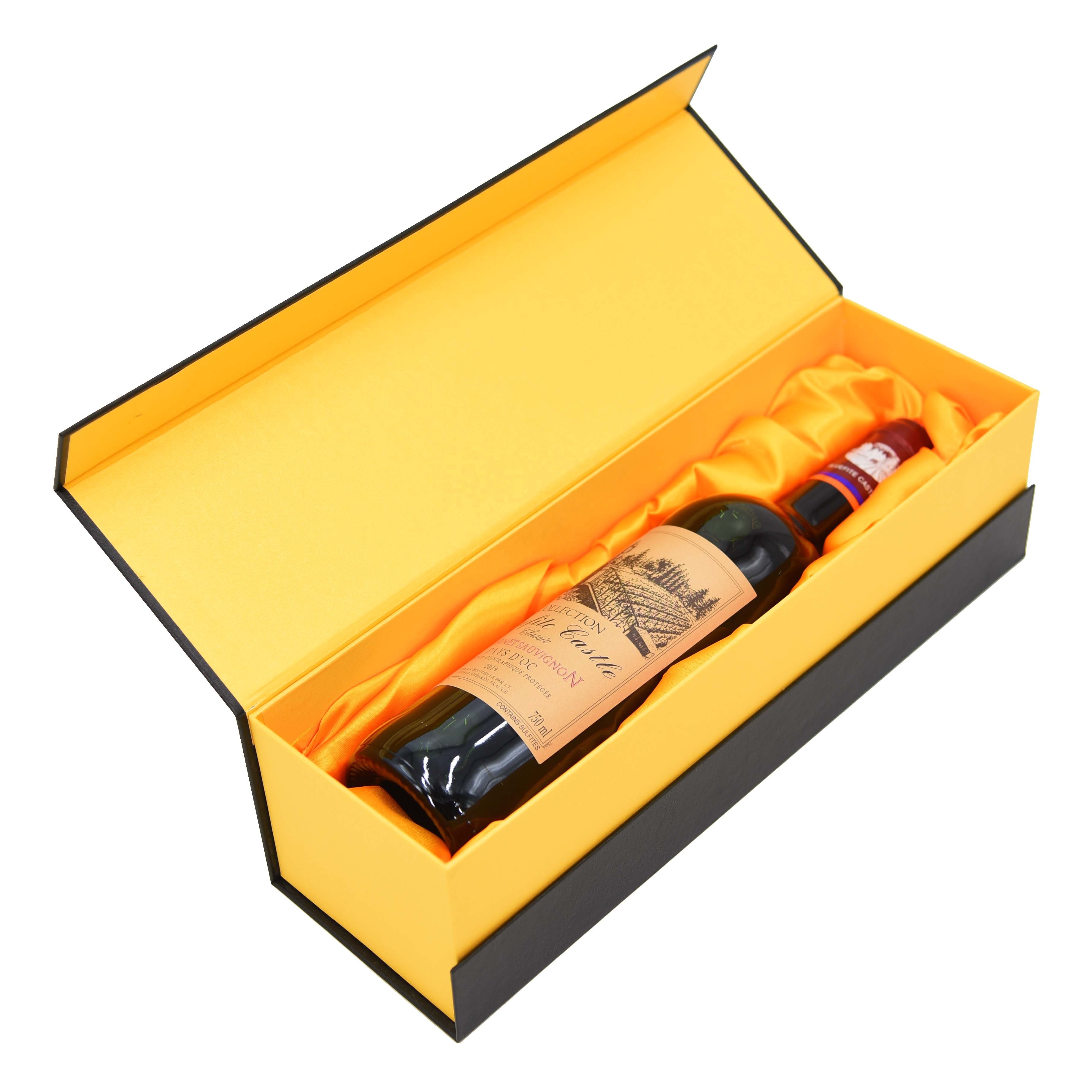 High Quality OEM Cheap Wine Present Boxes Customized Logo Printing Premium Sublimation Wine Packaging Boxes Wooden Wine Box