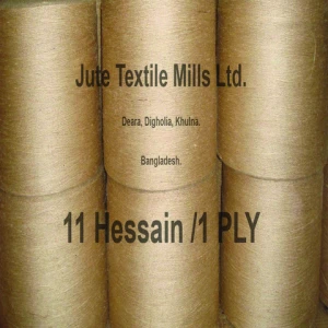 High Quality of Jute yarn 11 LBS/1PLY Hessain Bangladesh Jute Yarn