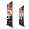 High quality portable aluminum frame advertising roll up banner stand display
