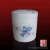 Import High quality Round style famille rose ceramic bio cremation urns for funeral supplies from China