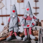 High Quality Wholesale Cheap Christmas Faceless Marionette Christmas Decoration Supplies Puppet