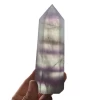 High Quality Wholesale Reiki Gemstone Wands Crystal Points Obelisk Blue Fluorite Point For Healing
