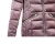 Import High quality zipper warm winter women down hoodies puffer jacket from China