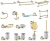 high quantity gold brass bathroom set,bathroom accessories set