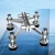 Import High Quantity Stainless Steel 304 Glass Curtain Wall Spider Fittings 4 Arms For Glass from China