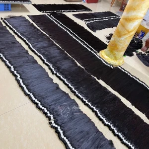 Highest Quality Raw Bulk Human Hair Braiding Real Vietnamese Human Hair Cuticle Aligned One Donor Braiding Hair Extensions