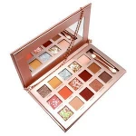 HOJO link chain handbag eye shadow starlight necklace shinning eyeshadow 15 color glitter matte eyeshadow palette ins hot