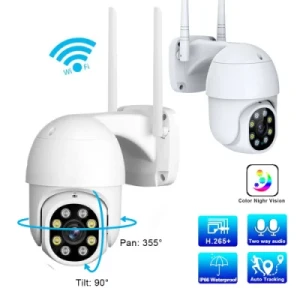 Home Security HD Full Color Night Vision Auto Tracking WiFi IP Security Camera Camaras De Seguiridad
