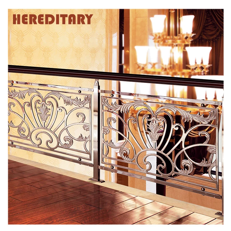 Home stair decoration stainless steel railings price