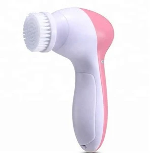 Homeuse 5 in 1 Multifunction Electric Face Facial Cleansing Cleanser Brush Massager Tool
