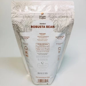 Honee Coffee - Medium roast Robusta coffee beans 250g/bag high quality Vietnam single origin new batch