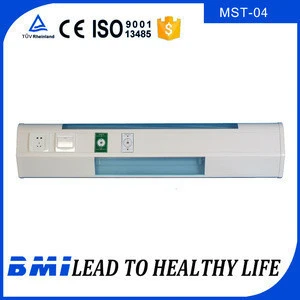Horizontal bed head consoles with Hospital Wards Nursing Equipments
