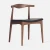 Import Horn chairs dinning room furniture wooden dining chair from China