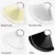 Import Hot 50pcs/bag 4 designs buckle design acrylic round head scalloped color card from China