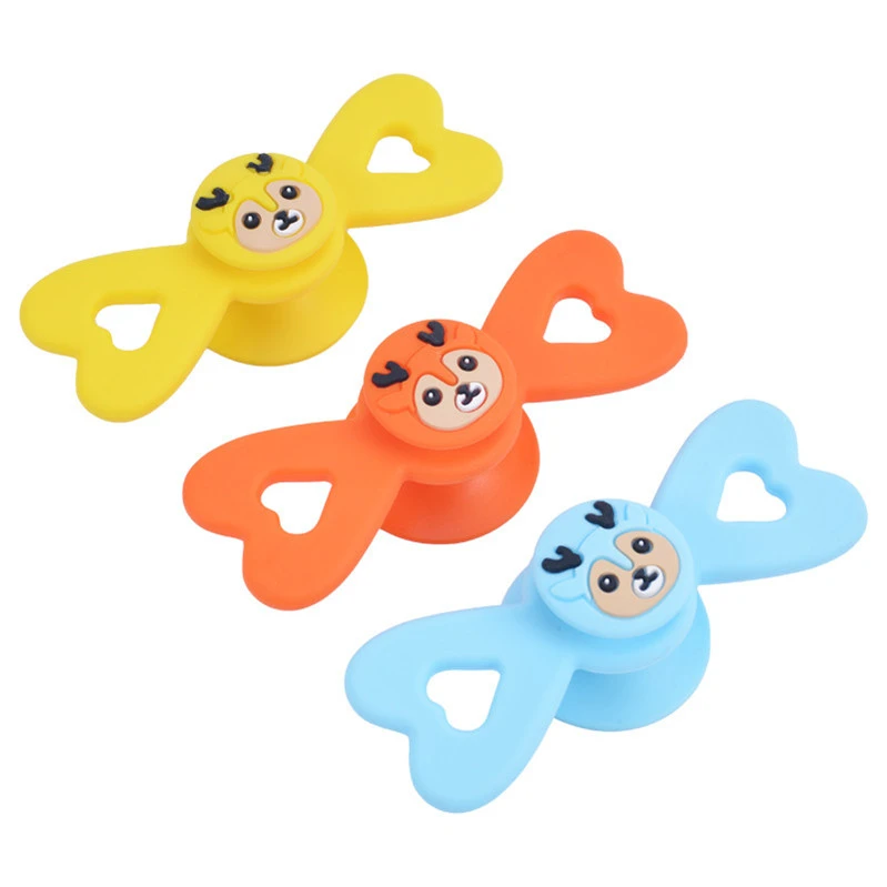 Hot new baby food grade safety toys soft baby silicone teether