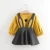 Hot Sale 2-Piece Fashionable Solid Heart Blouse And Bunny Ear Suspender Skirt Set For Baby Girl