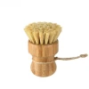 Hot Sale Bamboo Handle Cleaning Kitchen Brush Eco-friendly Dish Pot Clean Brush