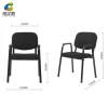hot sale black ergonomic mesh executive office chair with seat cushion