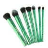 Hot Sale Complely Cosmetic Makeup Tools Green Makeup Brush Set