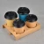 Import Hot sale disposable take away coffee tray carrier kraft paper cup holder Sustainable Eco friendly products from China