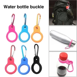 Hot Sale Outdoor Mountaineering Sports Water Bottle Buckle Silicone Climbing Water Bottle Buckle Mountaineering Equipment