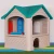 Import Hot sale plastic material quality house kids Play House for Country Style indoor kid playhouse from China