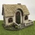 Import Hot Sale resin thatch roof cottage +$1 for solar LED from China