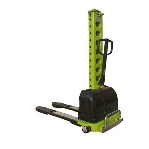 Hot sale small semi electric portable self loading pallet lifter innolift stacker with 500kg capacity