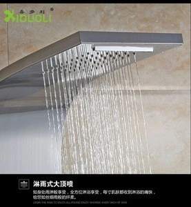 Hot Sales bath accessory set bath shower screens shower head rain shower