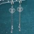 Import Hot Sales Quality Trendy Girl 925 Silver Fancy Women Moissanite Cluster Stud Earring from China