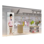 Hot Selling Beautiful Kids Clothing Shop Racks Furniture ChildrenS Clothing Rack For Store