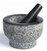 Hot Selling Classic Heavy Granite Pestle and Mortar bowl Granite Mortar and pestle